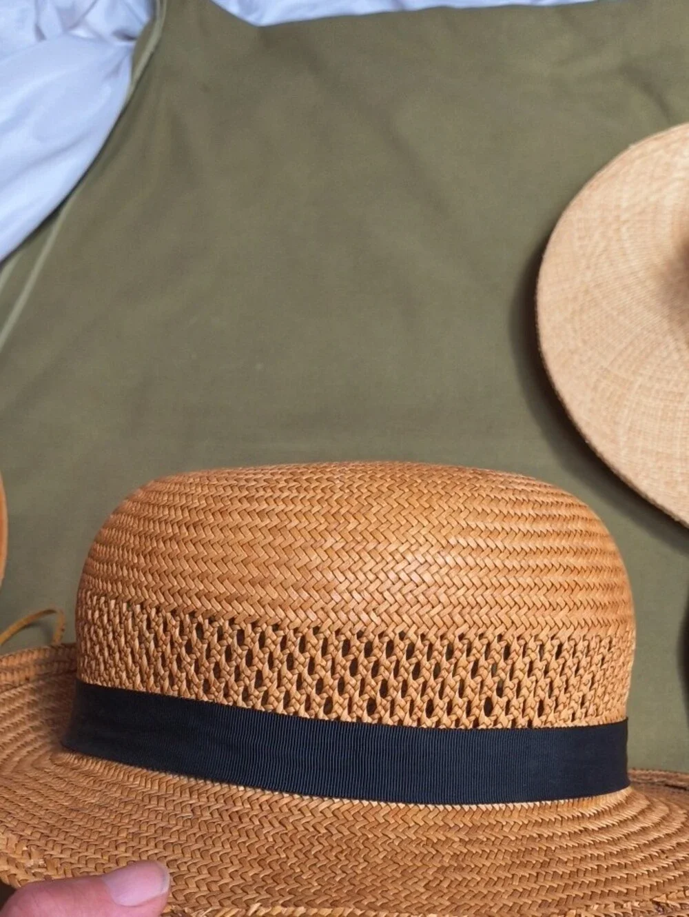 Straw Sun Hat for Men - Tan